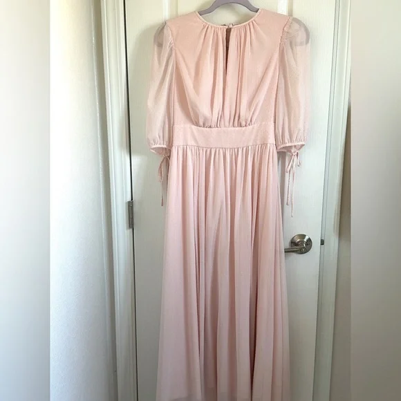 Gal Meets Glam Blush Pink Dress - Picture 4 of 7